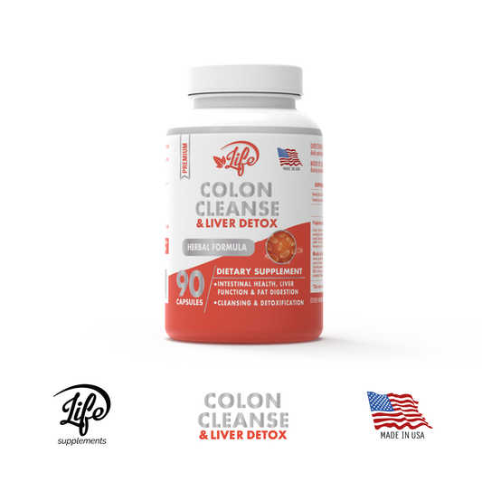 Combo Detox (Colon Cleanse 90 Caps + Herbal Laxative 30 Caps)