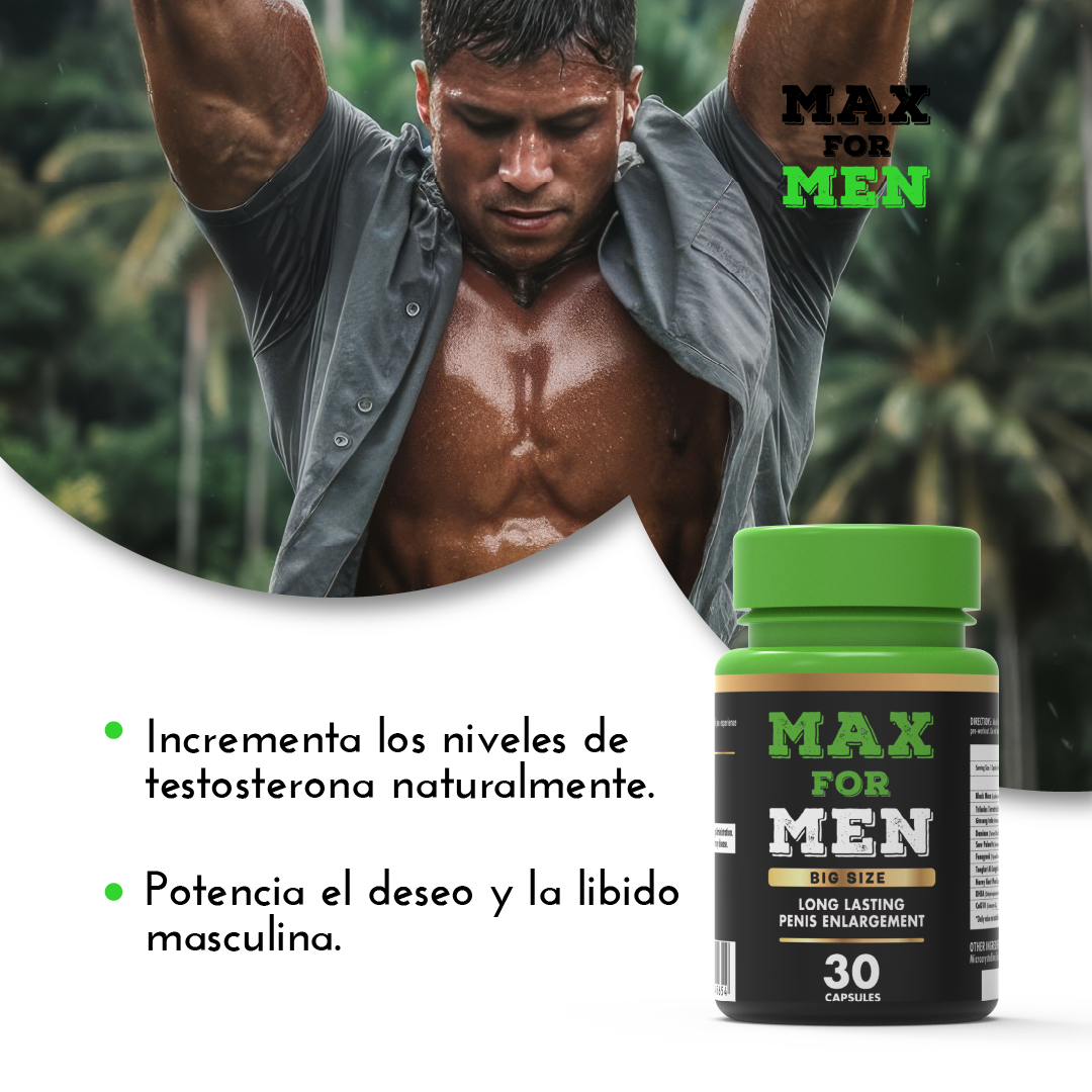 Max for Men por 30 Cápsulas