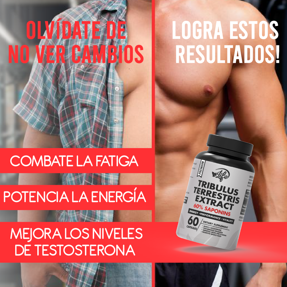 Tribulus Terrestris Extract por 60 Cápsulas