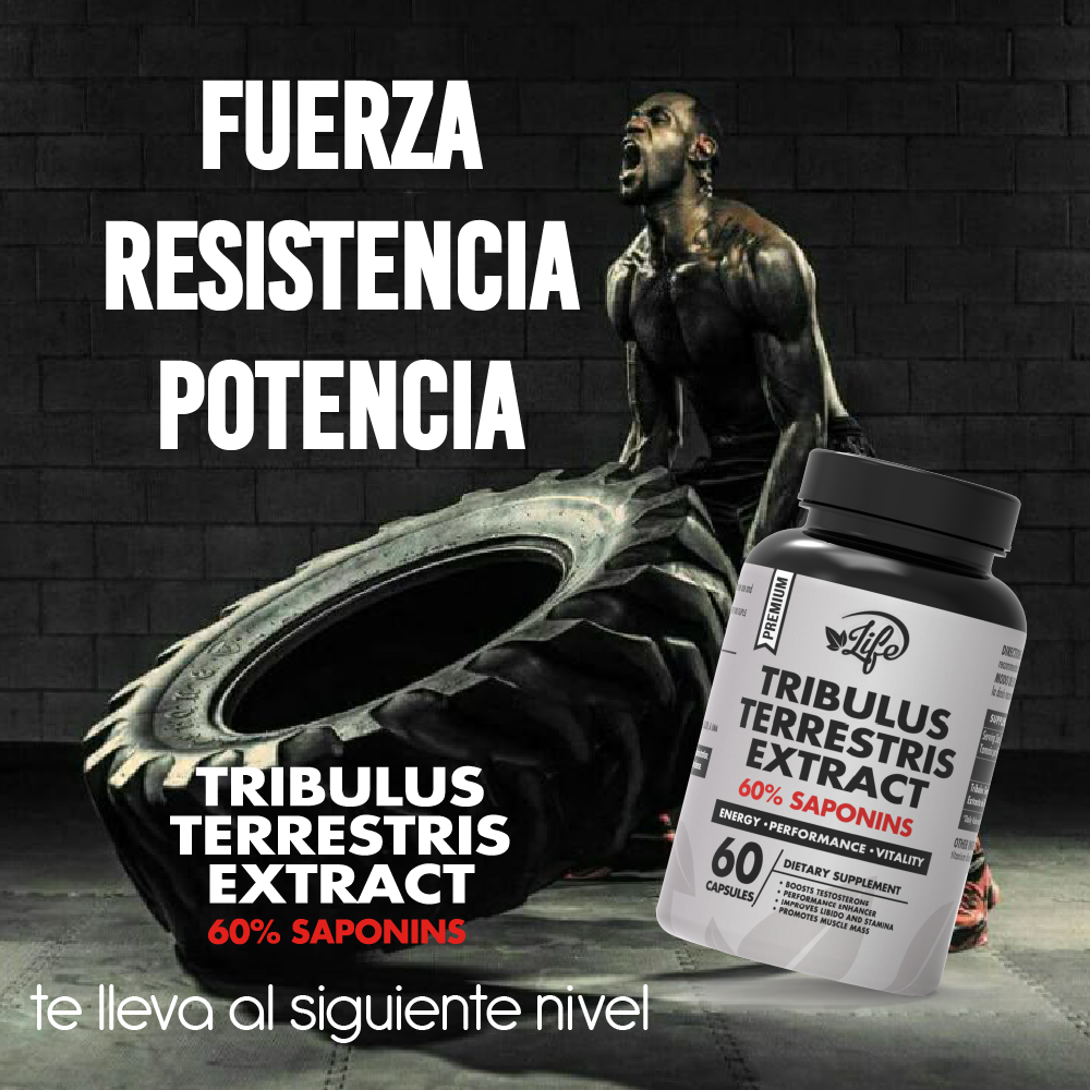 Tribulus Terrestris Extract por 60 Cápsulas