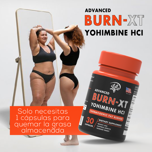 Burn-XT (Yohimbina HCI) por 30 Cápsulas