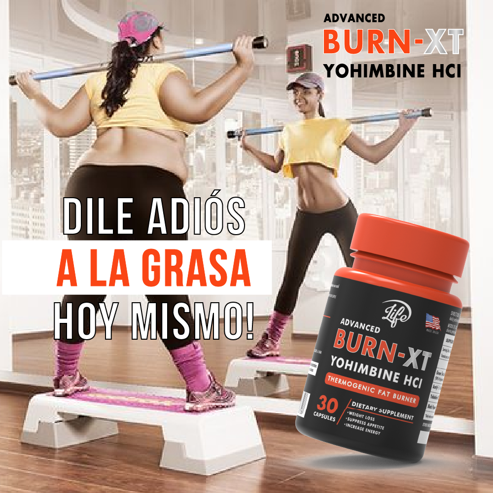 Burn-XT (Yohimbina HCI) por 30 Cápsulas