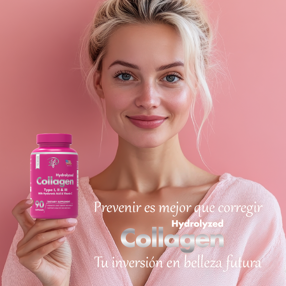 Hydrolyzed Collagen por 90 Cápsulas