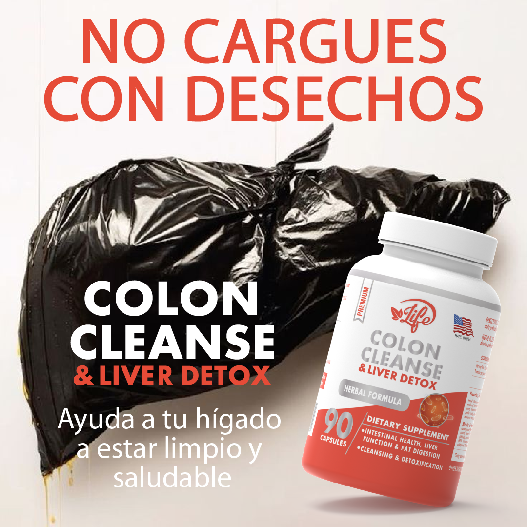 Combo Detox (Colon Cleanse 90 Caps + Herbal Laxative 30 Caps)