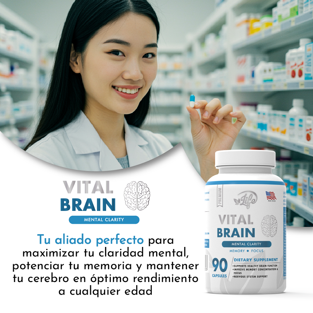Vital Brain por 90 Cápsulas