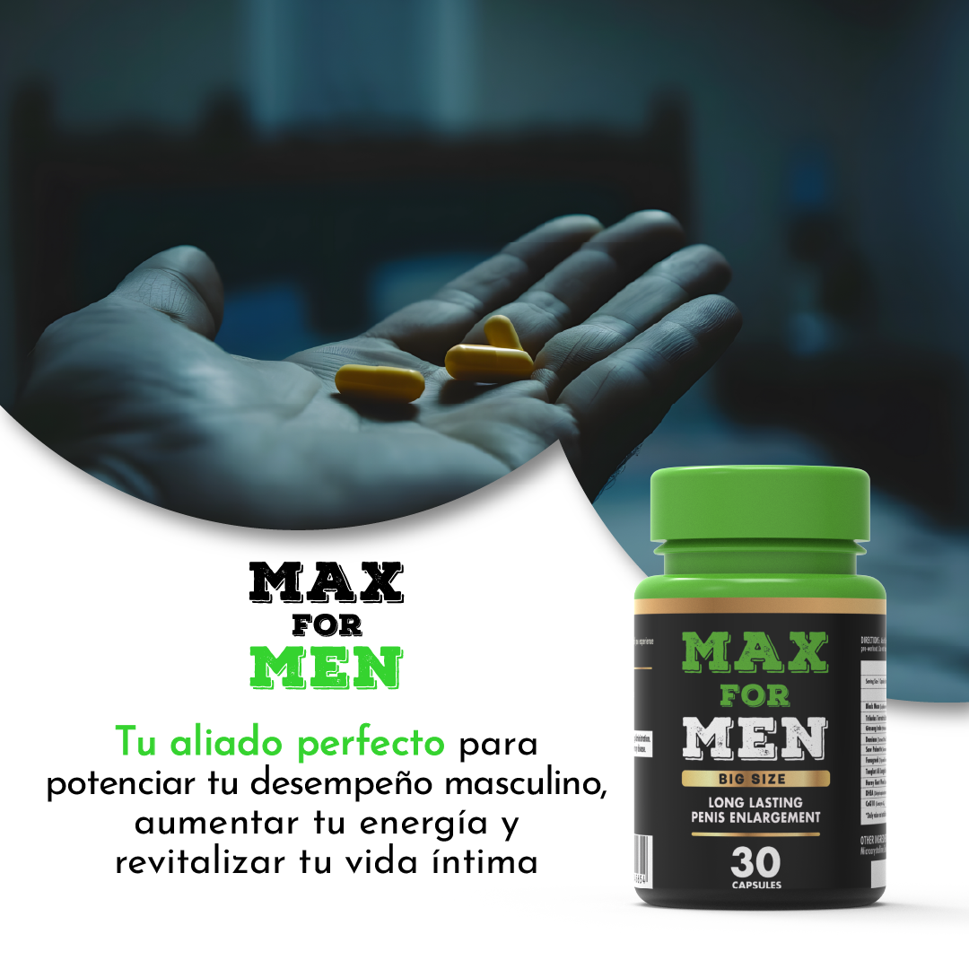 Max for Men por 30 Cápsulas