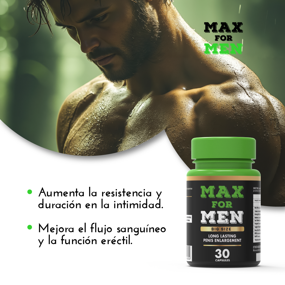 Max for Men por 30 Cápsulas