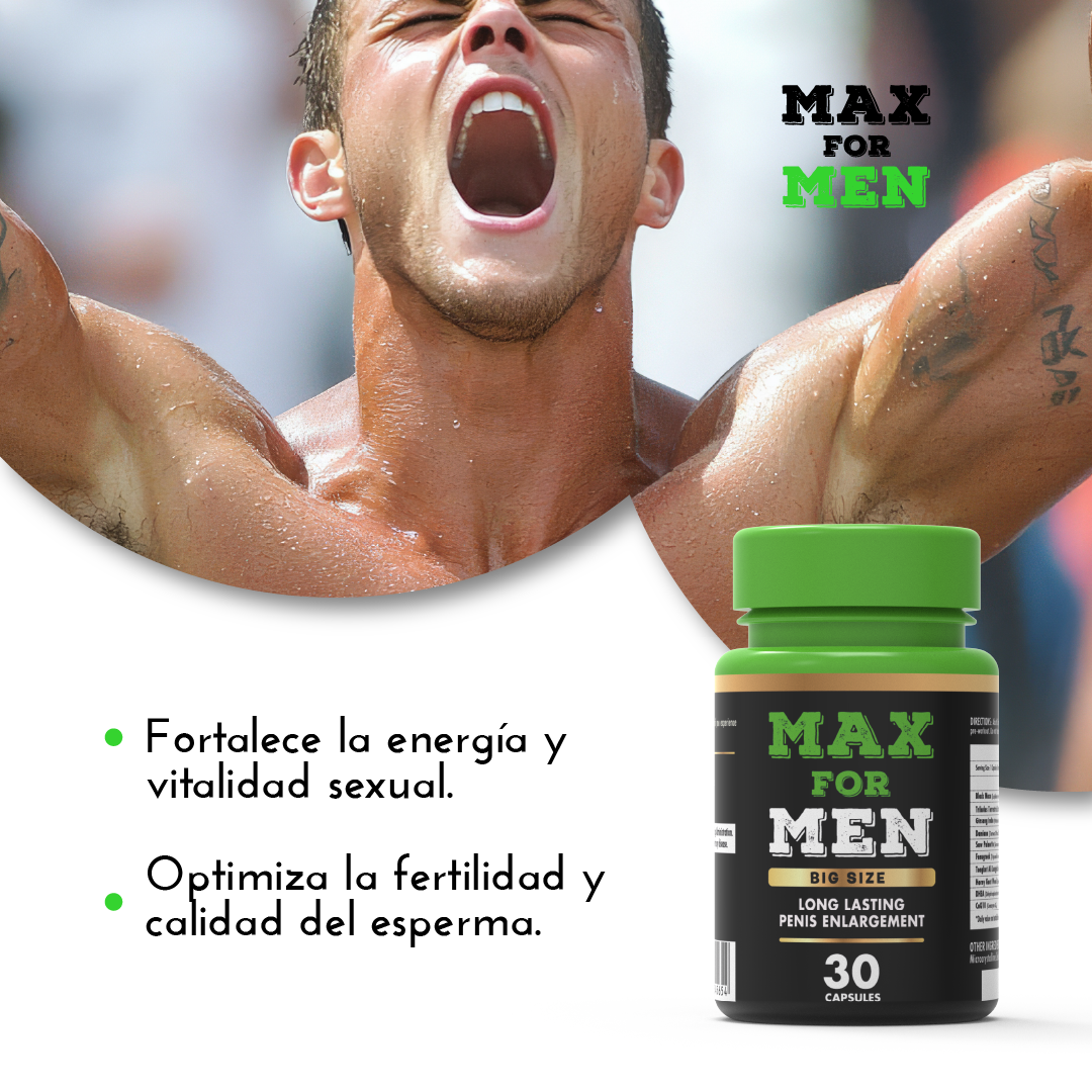 Max for Men por 30 Cápsulas