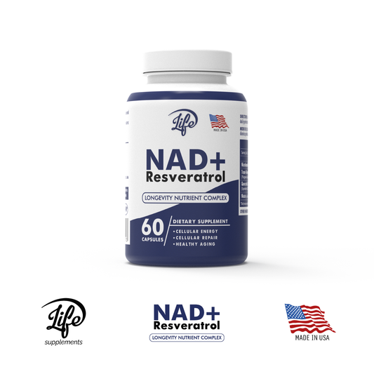 NAD+Resveratrol por 60 Cápsulas