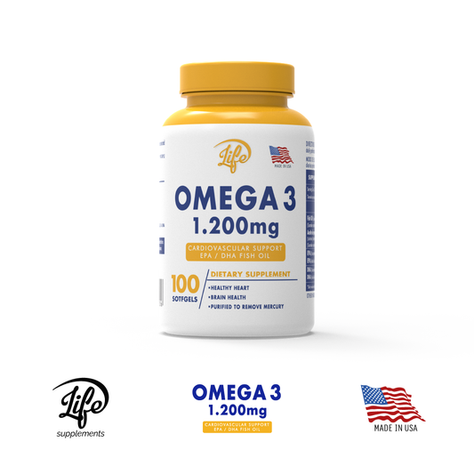 Omega 3 1.200 mg por 100 Softgels