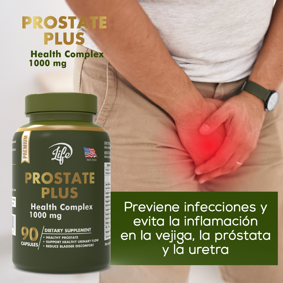 Prostate Plus 1.000 mg por 90 Cápsulas