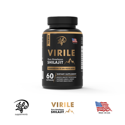 VIRILE (Pure Himalayan Shilajit) por 60 Cápsulas