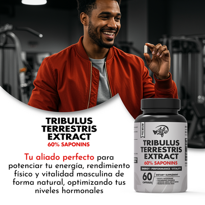 Tribulus Terrestris Extract por 60 Cápsulas